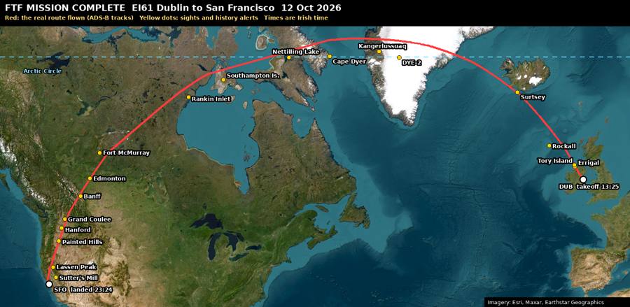 Full EI61 route map